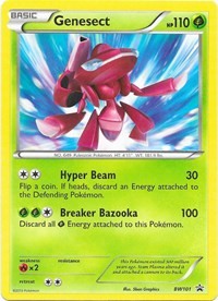 Genesect #BW101 Black and White Promos
