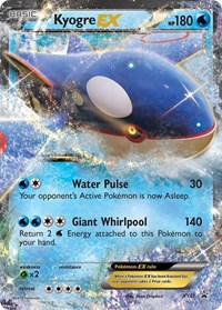 Kyogre EX #XY41 XY Promos