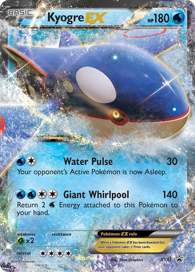 Kyogre EX #XY41 XY Promos