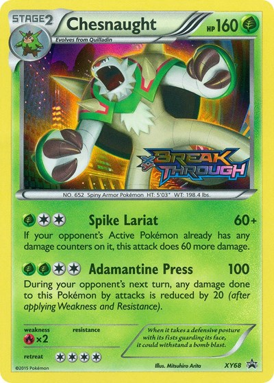 Chesnaught #XY68 XY Promos
