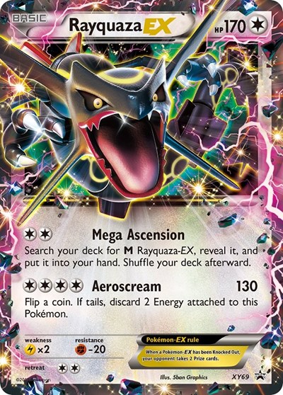 Rayquaza EX #XY69 XY Promos