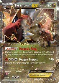 Tyrantrum EX #XY70 XY Promos