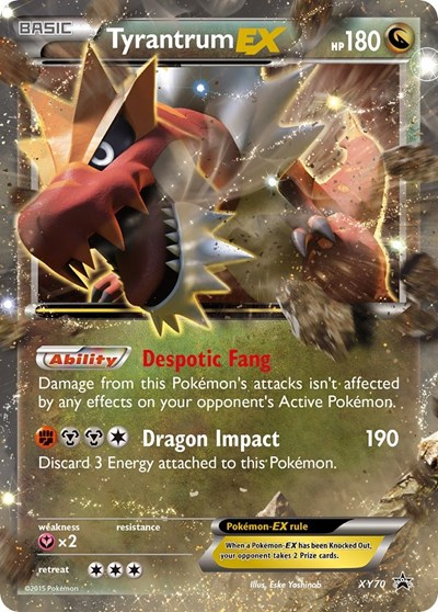 Tyrantrum EX #XY70 XY Promos