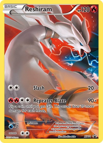 Reshiram #XY74 XY Promos