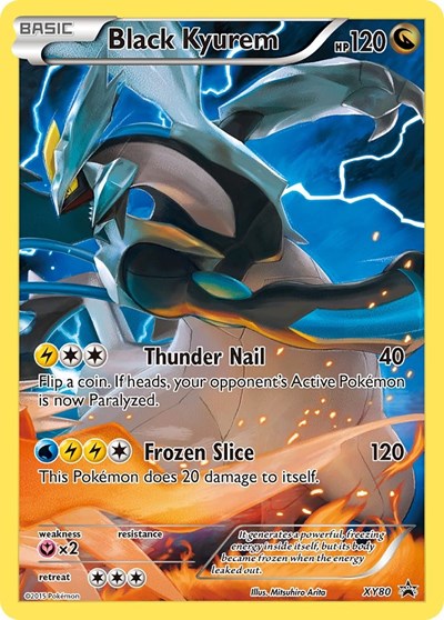 Black Kyurem #XY80 XY Promos