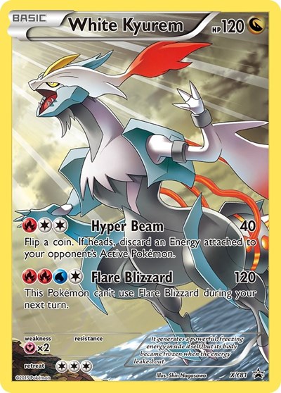White Kyurem #XY81 XY Promos