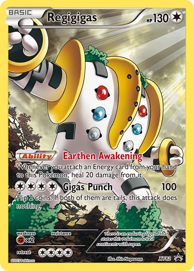 Regigigas #XY82 PSA 10