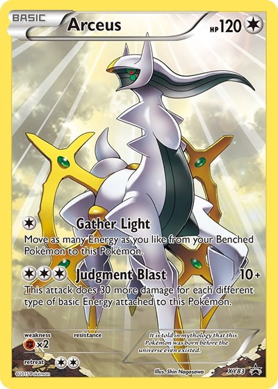 Arceus #XY83 XY Promos