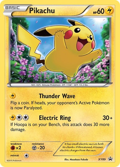 Pikachu #XY89 PSA 10