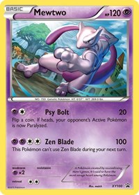 Mewtwo #XY100 XY Promos