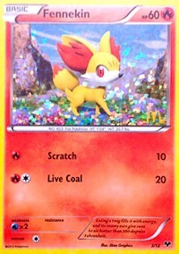 Fennekin #3 McDonald's Promos 2014