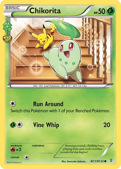 Chikorita #RC1 Generations: Radiant Collection
