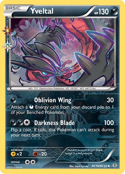 Yveltal #RC16 Generations: Radiant Collection