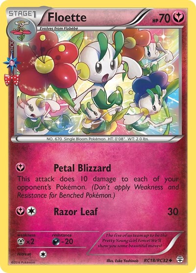 Floette #RC18 Generations: Radiant Collection