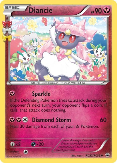 Diancie #RC22 PSA 10