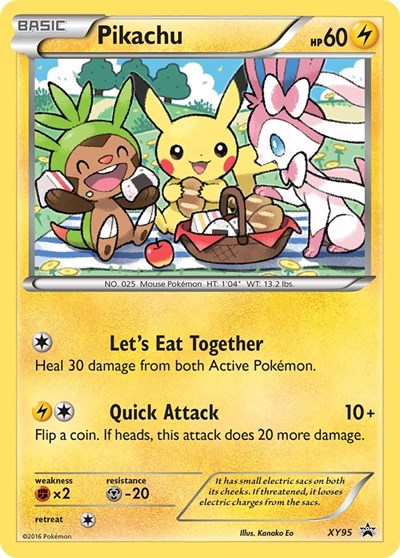 Pikachu #XY95 XY Promos