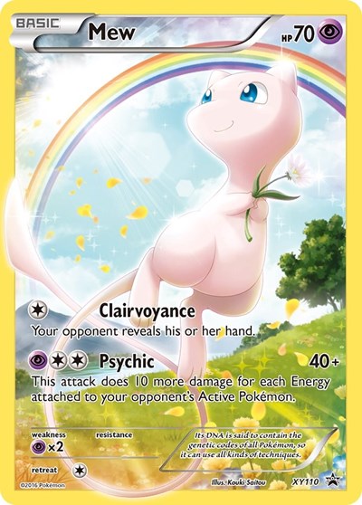Mew #XY110 XY Promos