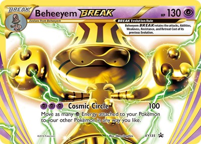Beheeyem BREAK XY Promos #XY135