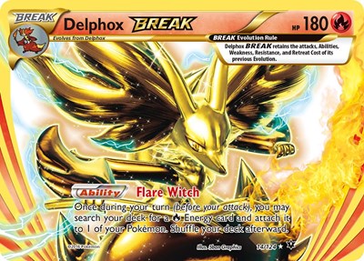 Delphox BREAK #14 XY - Fates Collide