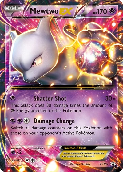 Mewtwo EX #XY107 XY Promos