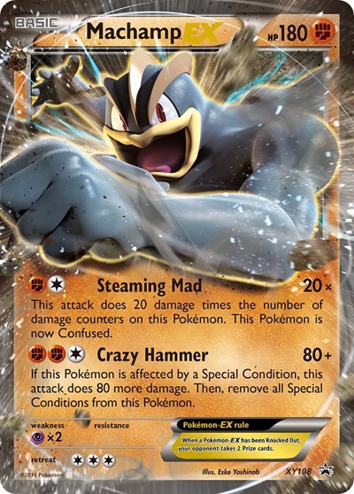 Machamp EX #XY108 XY Promos