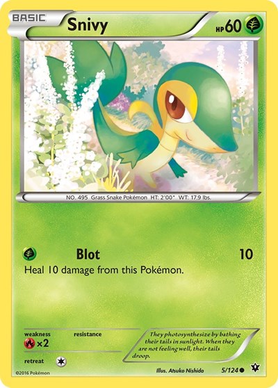 Snivy #5 XY - Fates Collide