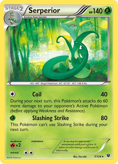 Serperior #7 XY - Fates Collide