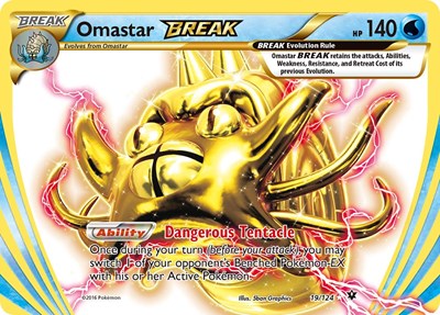 Omastar BREAK #19 XY - Fates Collide