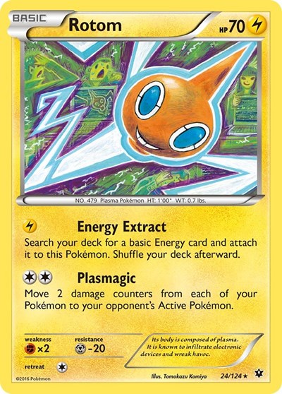 Rotom #24 XY - Fates Collide
