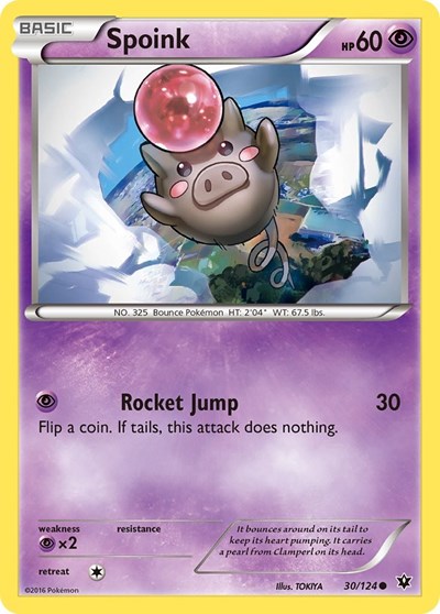 Spoink #30 XY - Fates Collide