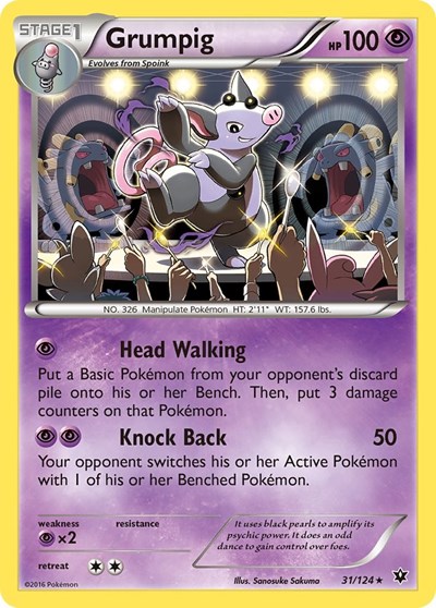 Grumpig #31 XY - Fates Collide