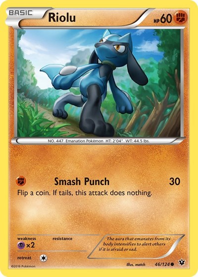 Riolu #46 XY - Fates Collide