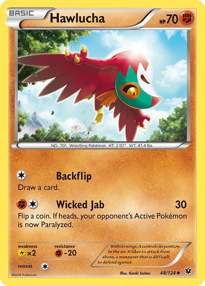 Hawlucha #48 XY - Fates Collide