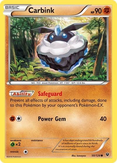 Carbink #50 XY - Fates Collide