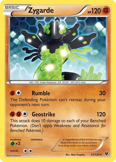 Zygarde #53 XY - Fates Collide