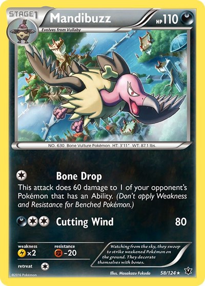 Mandibuzz #58 XY - Fates Collide