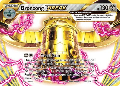 Bronzong BREAK #62 XY - Fates Collide