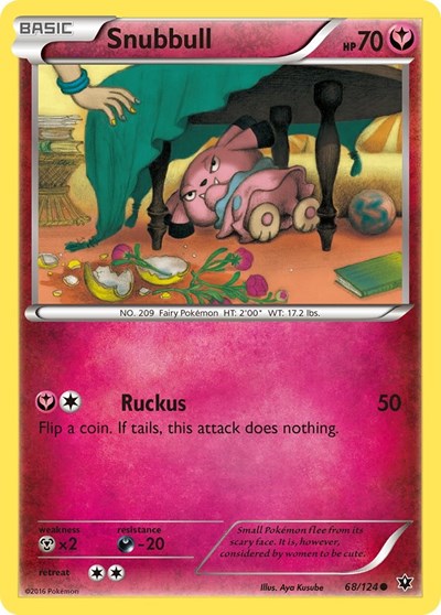 Snubbull #68 XY - Fates Collide