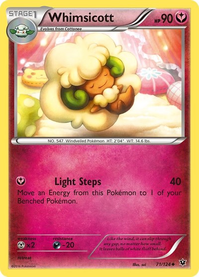 Whimsicott #71 XY - Fates Collide