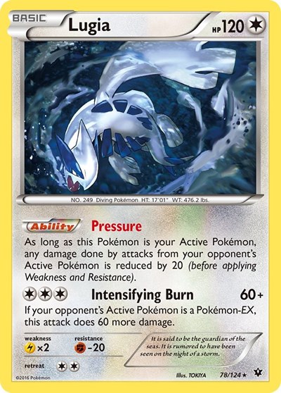 Lugia #78 XY - Fates Collide