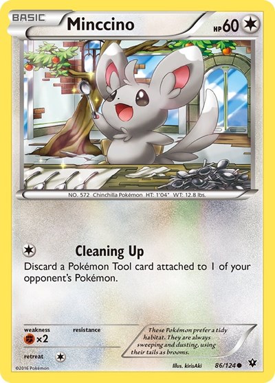 Minccino #86 XY - Fates Collide