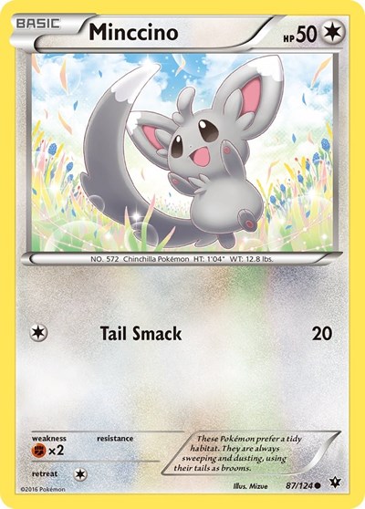 Minccino #87 XY - Fates Collide