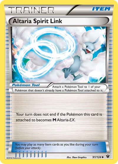 Altaria Spirit Link #91 XY - Fates Collide