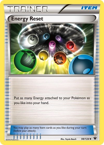 Energy Reset #98 XY - Fates Collide