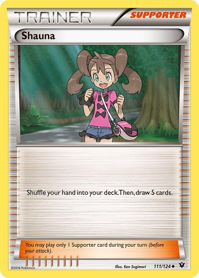 Shauna #111 XY - Fates Collide