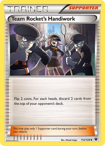 Team Rocket's Handiwork #112 XY - Fates Collide