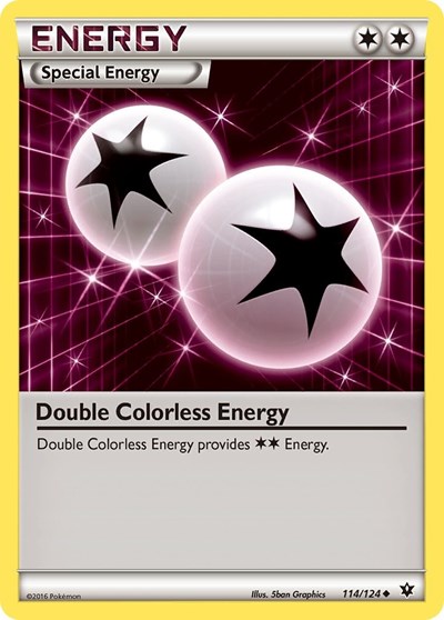 Double Colorless Energy #114 XY - Fates Collide