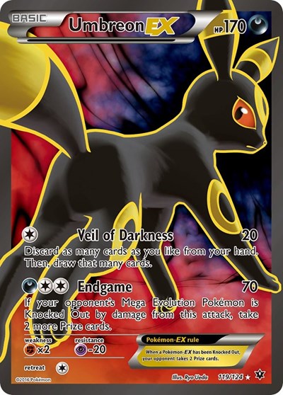 Umbreon EX #119 XY - Fates Collide