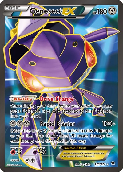 Genesect EX #120 XY - Fates Collide
