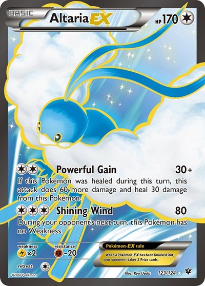 Altaria EX #123 XY - Fates Collide